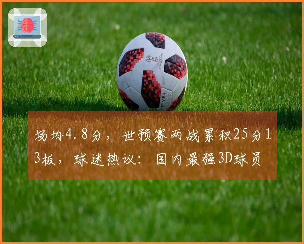 场均4.8分，世预赛两战累积25分13板，球迷热议：国内最强3D球员